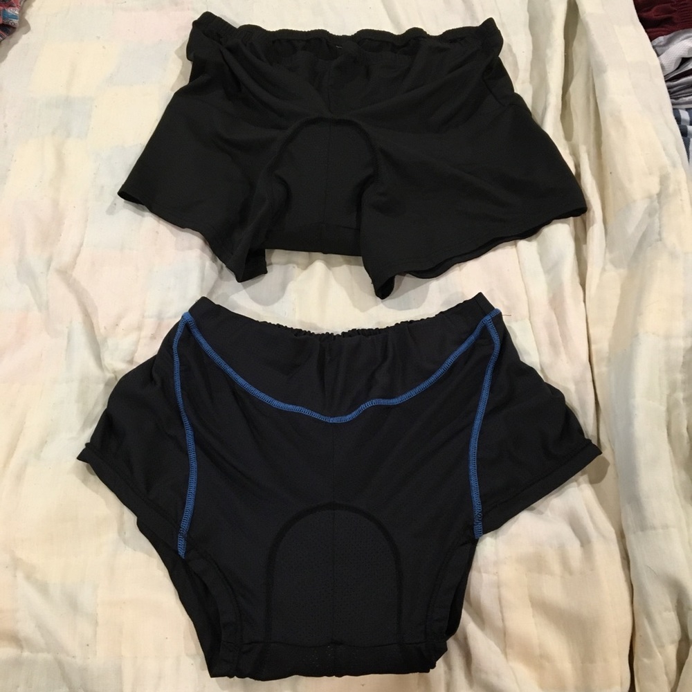 Ladies Bicycle Shorts 2 pair